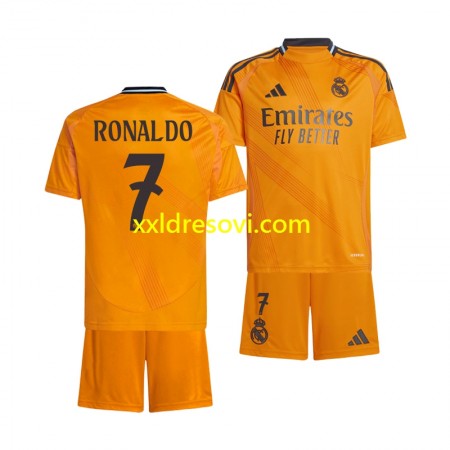 Real Madrid Cristiano Ronaldo 7 Gostujući Dječji Nogometni Dres 2024-2025